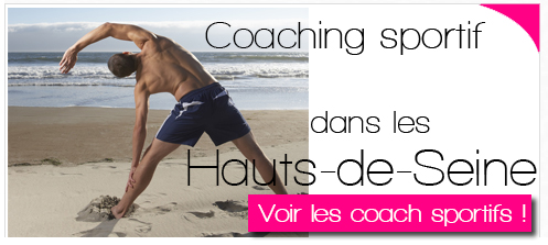 Coach sportifs à domicile ou en salle de sport en cours collectif ou individuel dans les Hauts-de-Seine