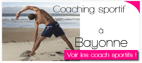 Coachs sportifs à domicile ou en salle de sport en cours collectif ou individuel à Bayonne