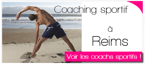 Coachs sportifs à domicile ou en salle de sport en cours collectif ou individuel à Reims