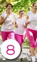 8/ Correr é conhecer novas pessoas!
