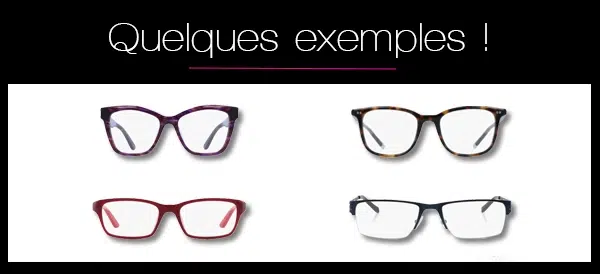 Exemples de paires et montures de lunettes de vue à choisir quand on a un visage oblong ou allongé