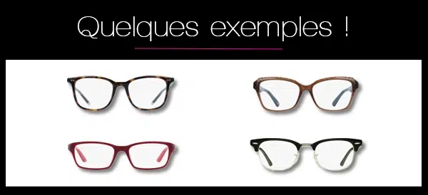 Exemples de paires et montures de lunettes de vue à choisir quand on a un visage rond