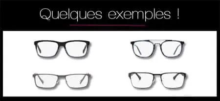 Exemples de paires et montures de lunettes de vue à choisir quand on a un visage rond