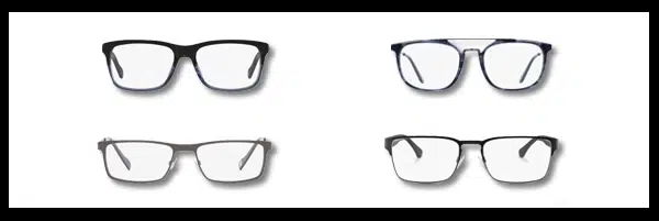 Exemples de paires et montures de lunettes de vue à choisir quand on a un visage rond