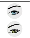 Was sind die besten Haarfarben für olivfarbene Haut mit hellen Augen