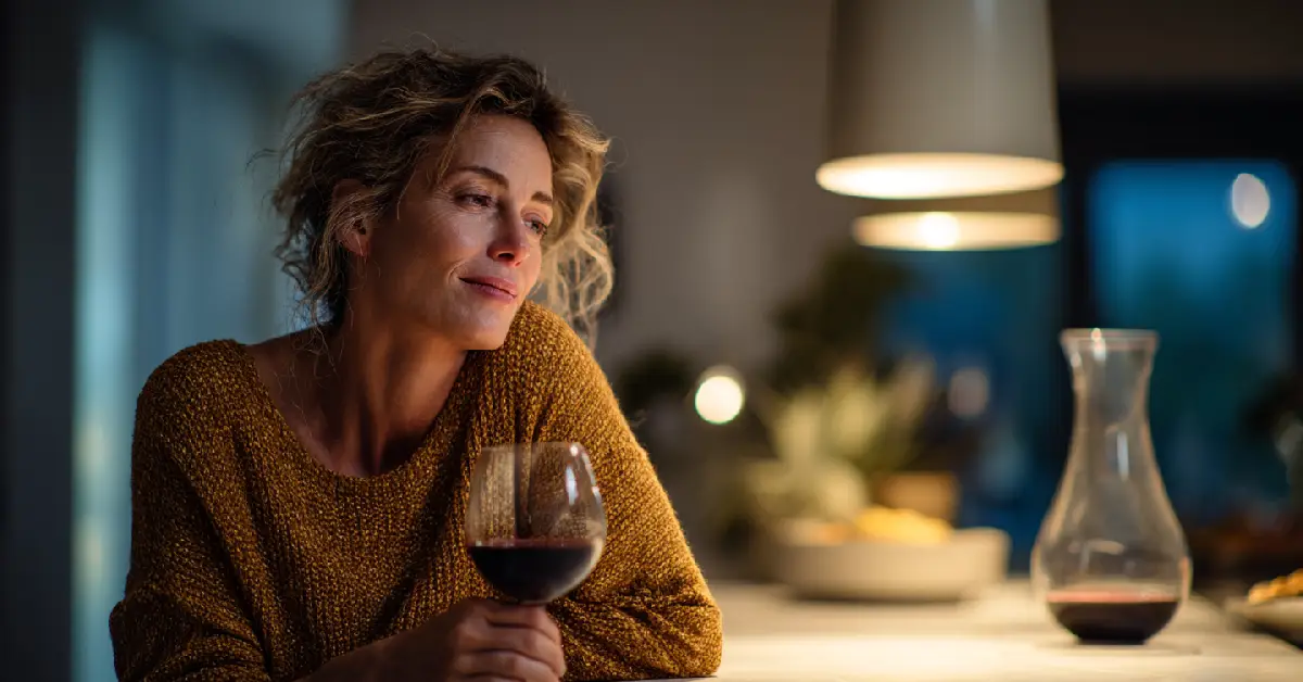 Alcool et ménopause un piège souvent sous-estimé