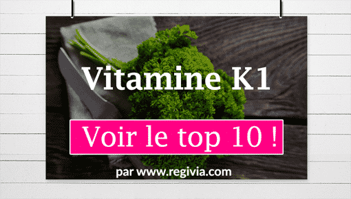 Aliments les plus riches en vitamine K1 (phylloquinone)