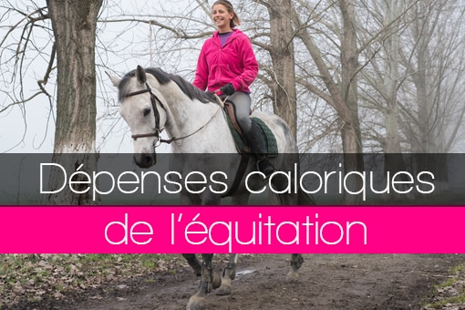 Dépenses en calories de l'équitation ou énergie dépensée quand on monte à cheval