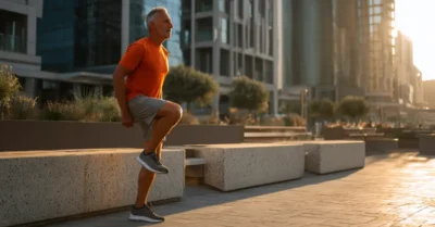 Mes échauffements court pour le running.