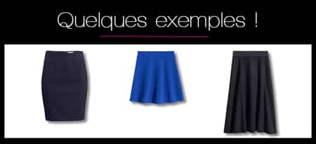 Exemples de jupes à porter quand on a des hanches larges et des fesses rondes