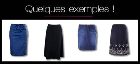 Exemples de jupes à porter pour sa silhouette en O, ronde ou pomme
