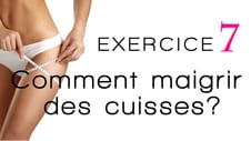 Exercice cardio pour fortifier et muscler les cuisses. Un exercice dynamique � privilégier pour br�ler des calories et maigrir des cuisses.