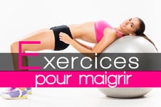 Exercices physiques pour maigrir et perdre du poids. Des exercices ciblés faciles à faire chez soi pour tonifier, muscler et sculpter son corps.