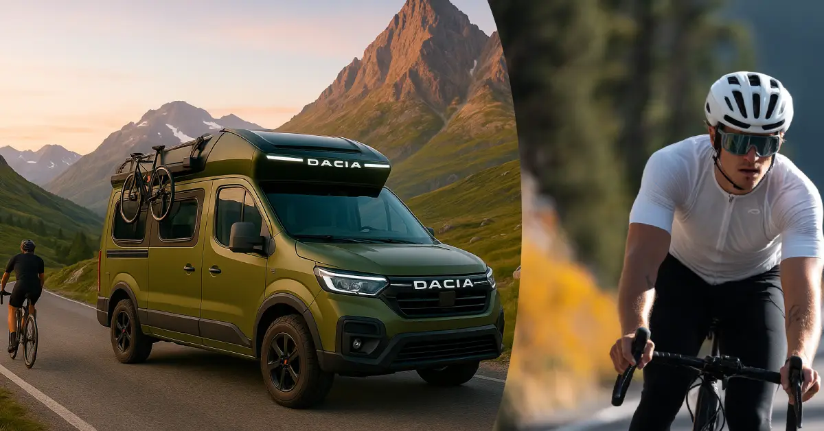 Le faux DACIA SANDMAN, un van camping car de chez DACIA qui n'existe pas.