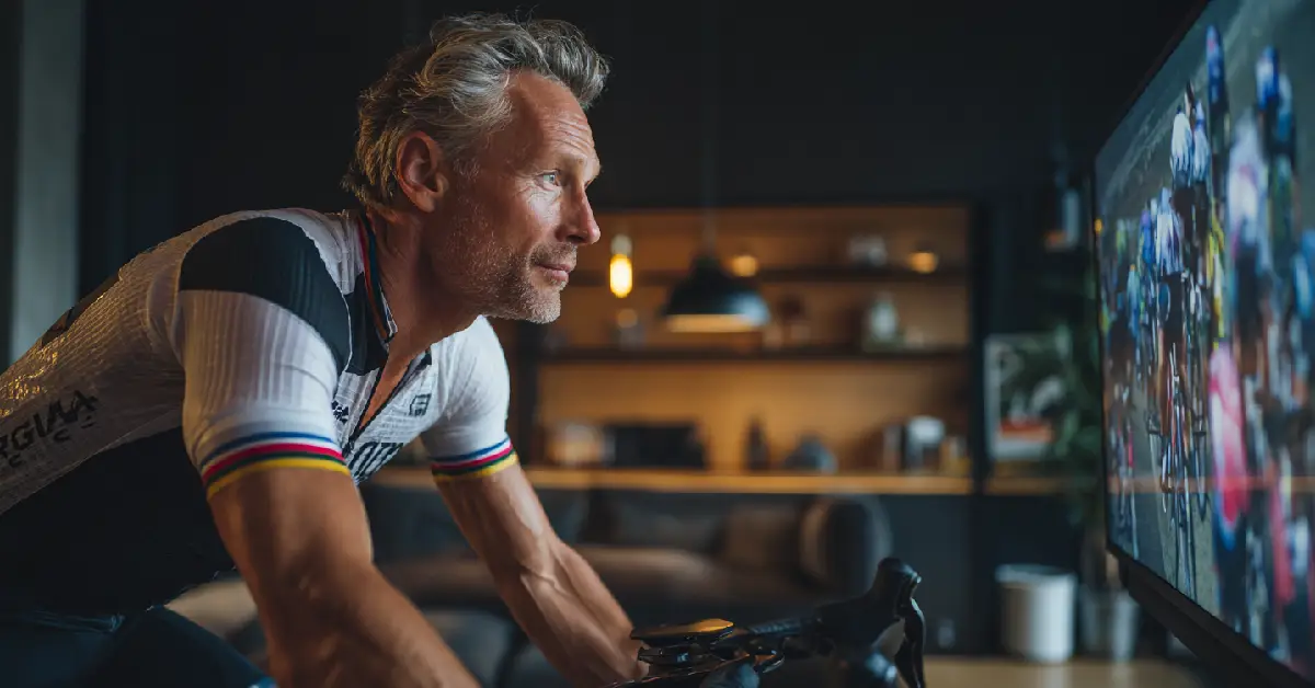 Home trainer 90 min : la séance de décembre anti ennui qui fait vraiment progresser