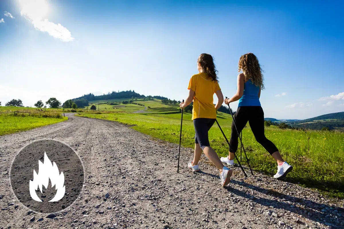 Kalorienverbrauch und Energieverbrauch beim nordic walking Kalorienverbrauch und Energieverbrauch beim nordic walking