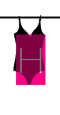 Comment choisir son maillot de bain, bikini, 1 ou 2 pièces et lequel porter quand on est en H ou rectangle ?