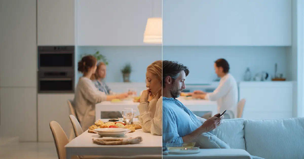 Manger seul vs à table : pourquoi la convivialité t’aide à manger moins