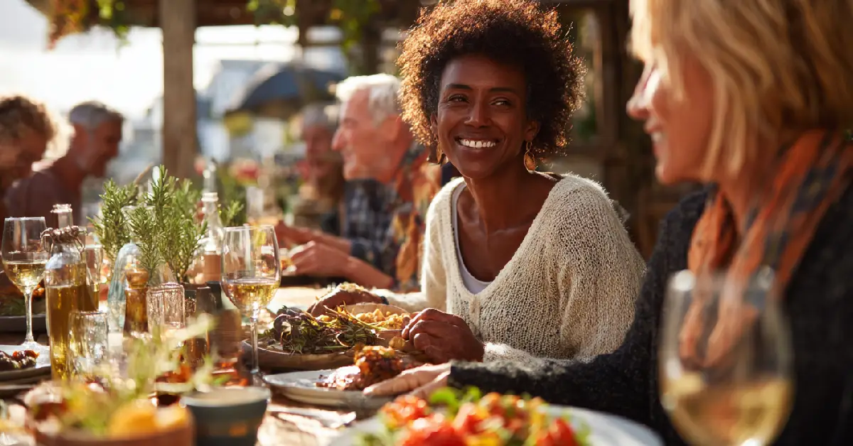 Manger seul vs à table : pourquoi la convivialité t’aide à manger moins