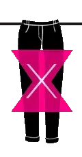 How to choose, and what jeans, pants and shorts to wear when you have an X or hourglass shape?