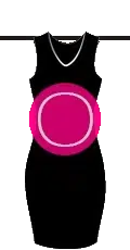 How to choose and what dresses to wear for an apple or round body shape (O)?