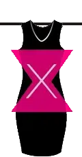 How to choose and what dresses to wear for an hourglass body shape (X)?