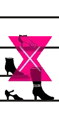How to choose accessories and shoes for an hourglass body shape (X)?