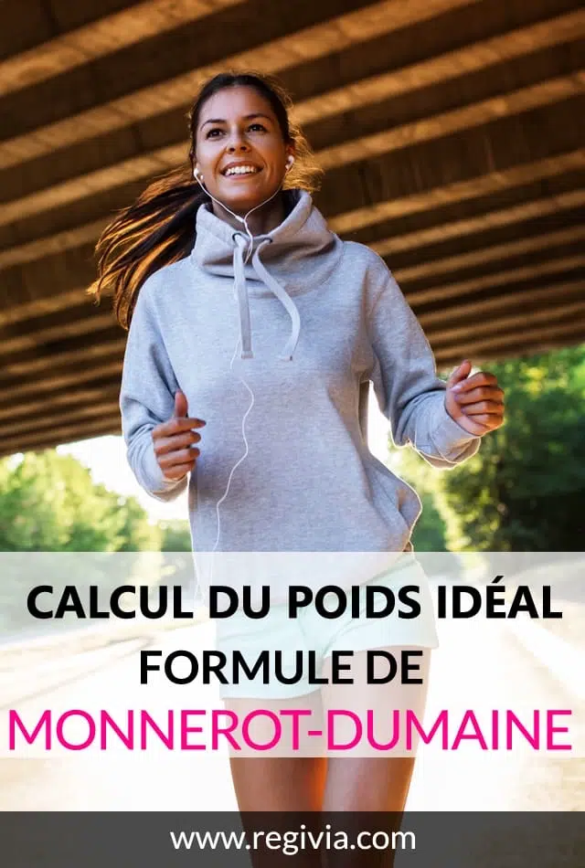 Calcul du poids idéal pour homme et femme avec la taille et la circonférence du tour de poignet selon la formule de Monnerot-Dumaine