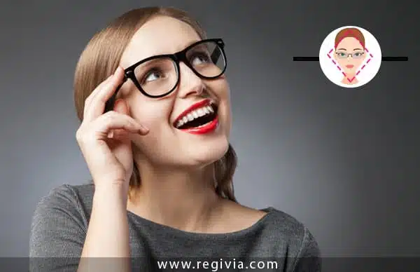 Comment choisir ses paires et montures de lunettes de vue quand on a un visage losange, hexagonal ou diamant ?
