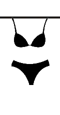Sous-vêtements et lingerie pour morpho femme en X ou sablier 