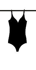 Maillots de bain pour morpho femme en X ou sablier 