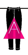 Comment choisir, quels jeans, pantalons, shorts porter quand on est en A, pyramide, triangle ou poire ?