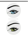Quelle couleur de cheveux choisir quand on a la peau rousse et les yeux clairs (bleus, verts ou gris) ?