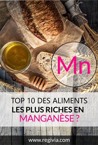 Top 10 des aliments les plus riches en manganèse