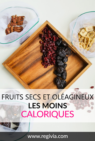 Top 10 des fruits secs, fruits à coque et oléagineux les moins riches en calories